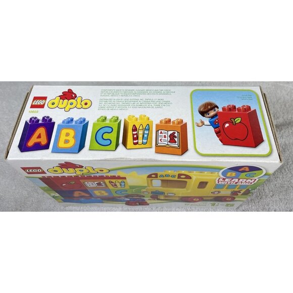 LEGO DUPLO 10603 My First School Bus Retired Preschool Set NEW Factory Sealed - Picture 3 of 6